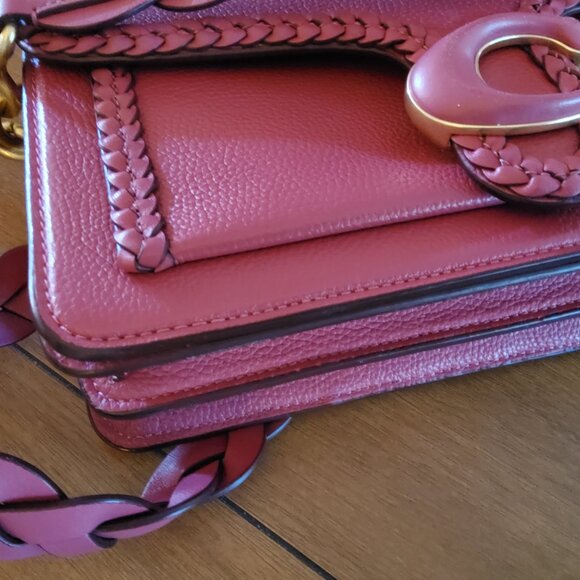 Coach Tabby Shoulder Bag 26 in Rasberry CJ838 - Picture 7 of 13